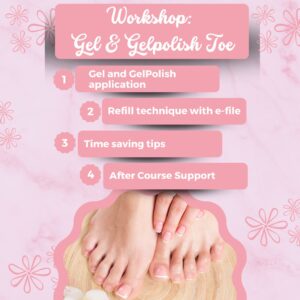 Upgrade Your Nail Services with Our Gel & GelPolish Toes Workshop