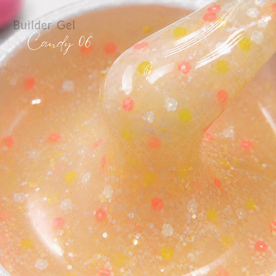 Candy 06 Builder Gel 15g by Mimona professional nail building gel