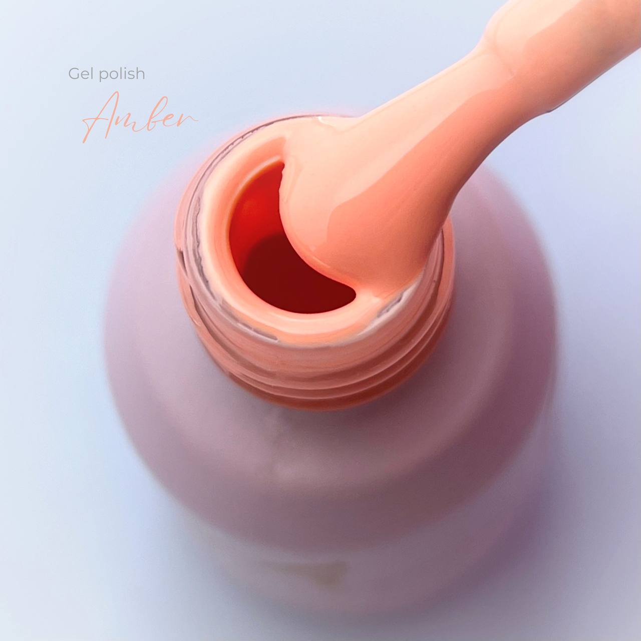 Amber Gel Polish 5ml warm-toned professional nail colour