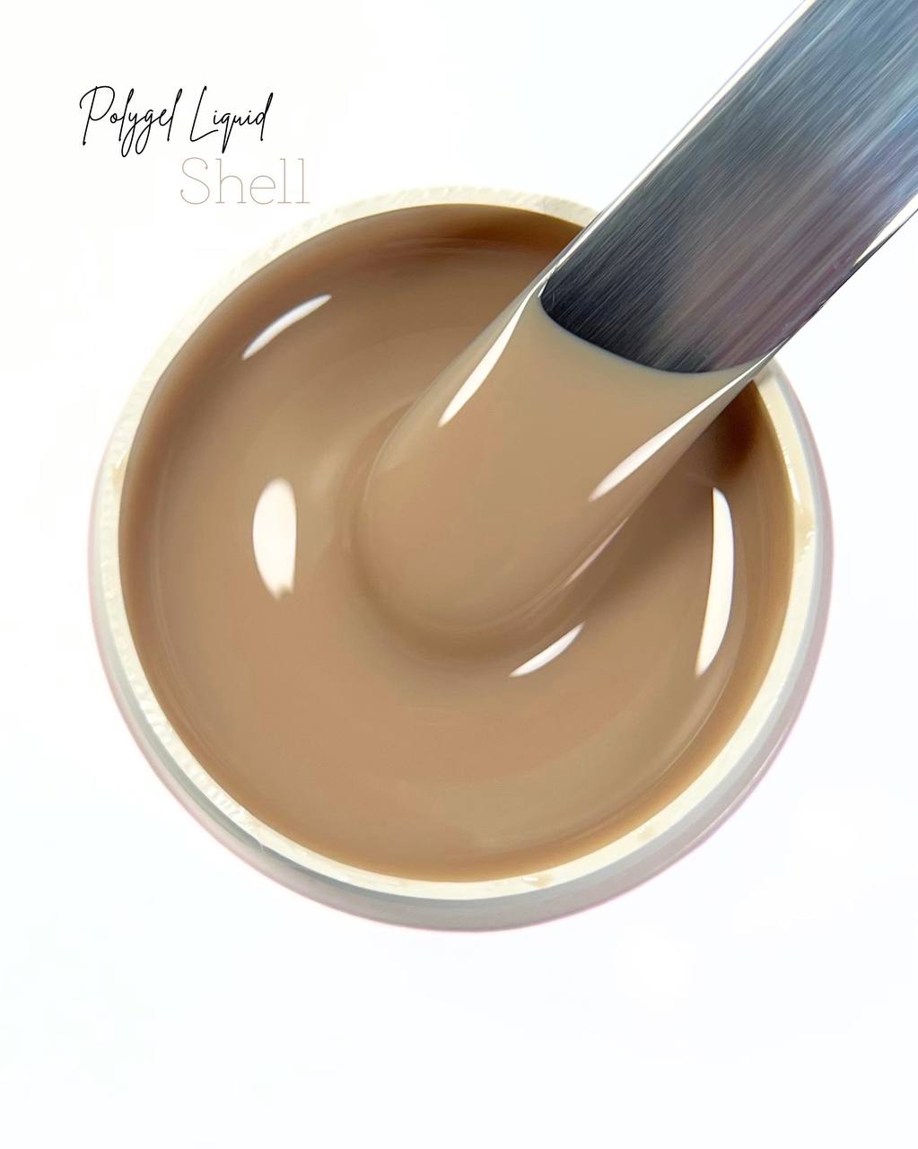 Sand Liquid PolyGel 15g by Mimona professional self-levelling nail building gel