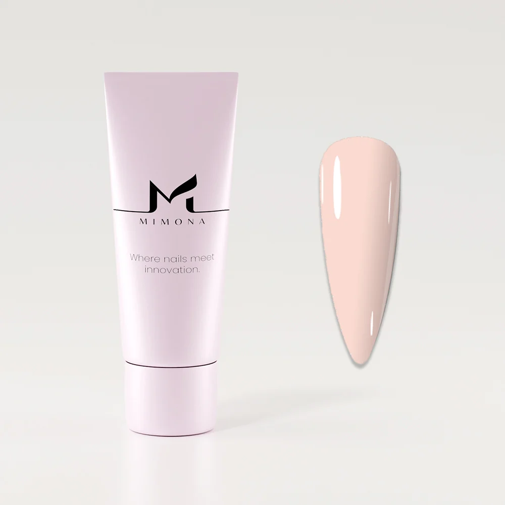 Mimona Acrygel Natural Rosy 60g professional acrygel for nail extensions