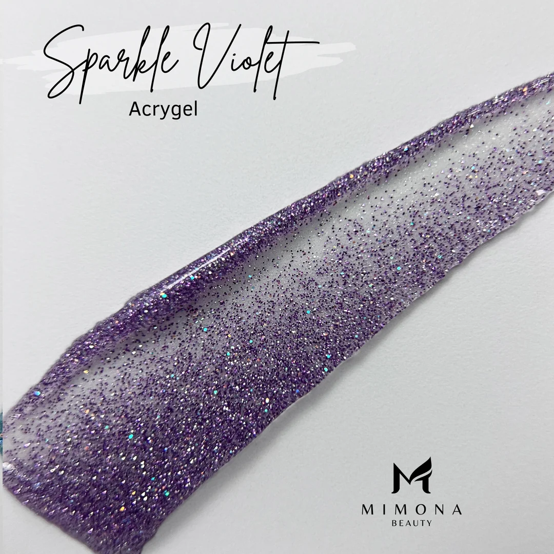 AcryGel Sparkle Violet Mimona 60g