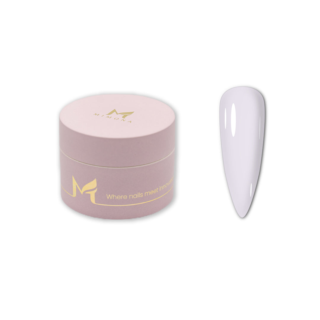 Mimona Mauve Builder Gel 30g creamy self-levelling mauve nail builder gel